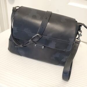 FRYE Camo Charlie Flap Leather Crossbody/Shoulder Bag